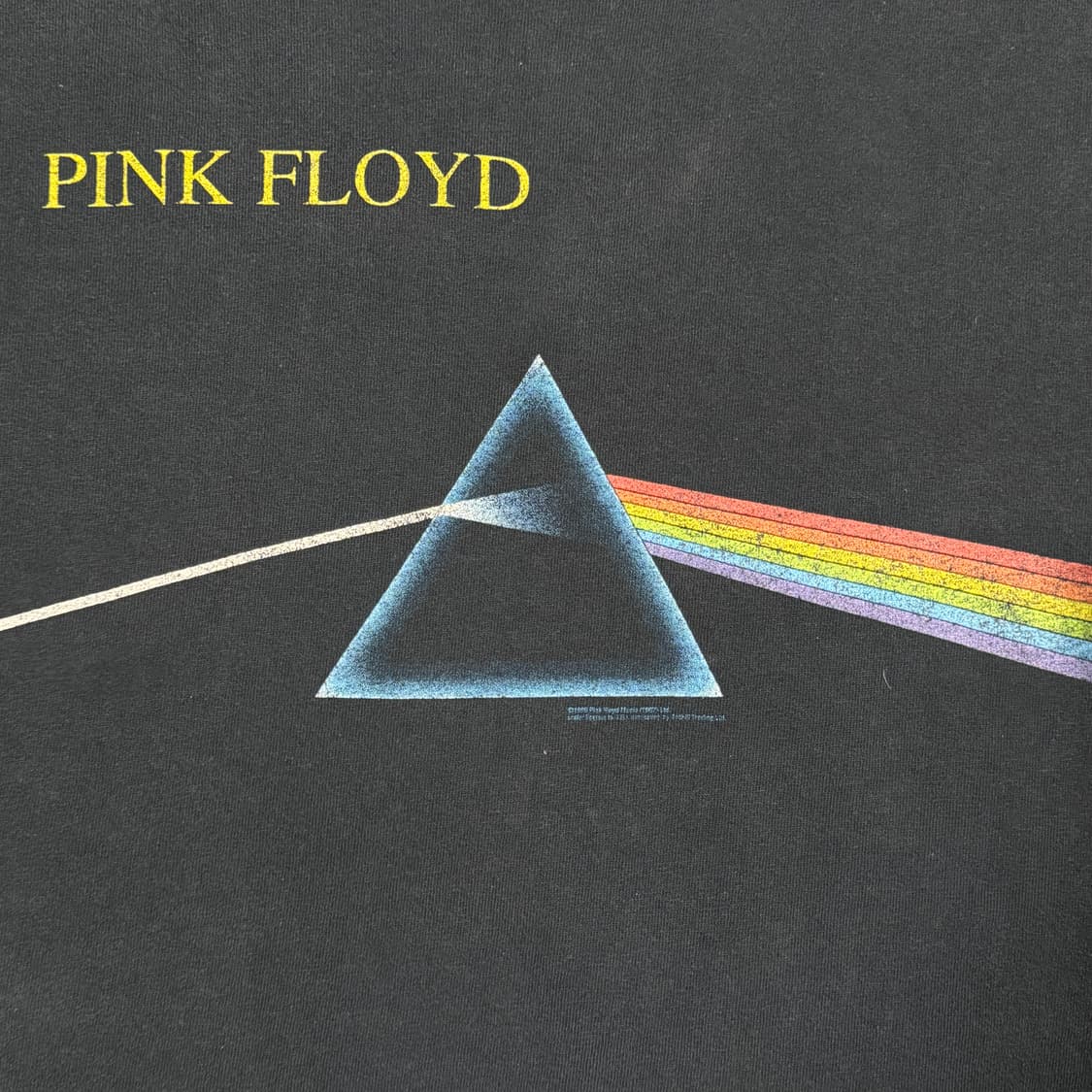 빈티지 90s 핑크플로이드 다크사이드 밴드 티 상품이미지3