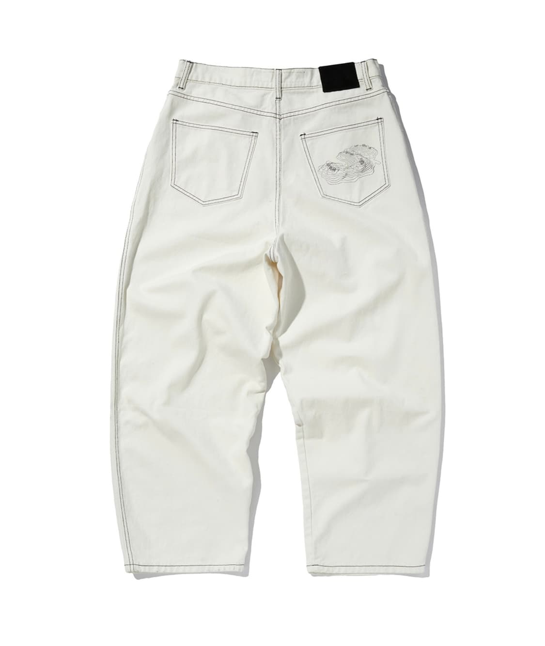SUADE CONTOUR POCKET DENIM [WHITE] 상품이미지6