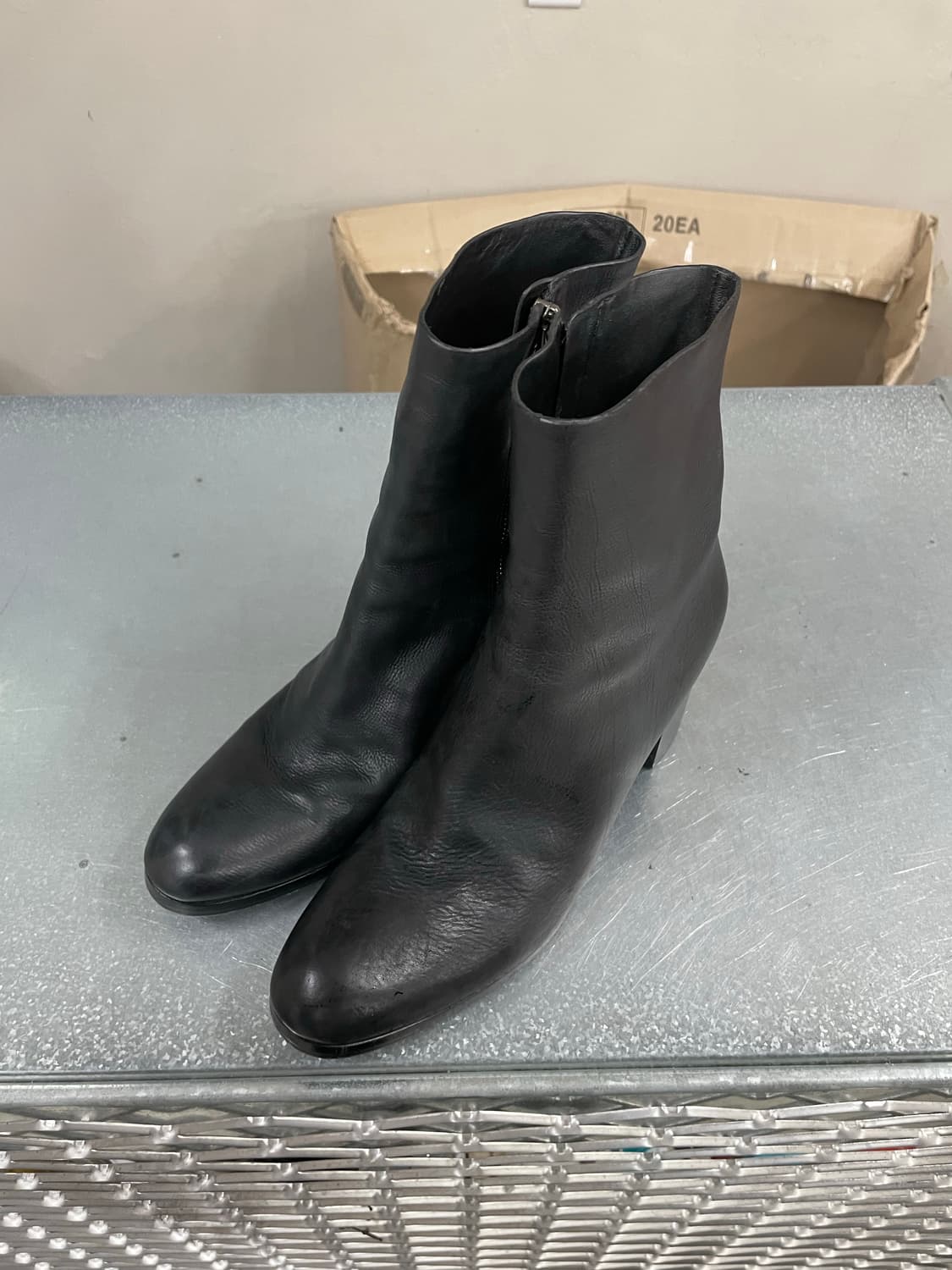 알렉산더 왕 레더 부츠 블랙 37 상품이미지2