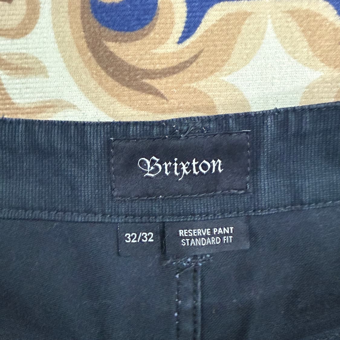 (32)브릭스턴 Brixton 퍼티그 코튼팬츠(블랙) 상품이미지2