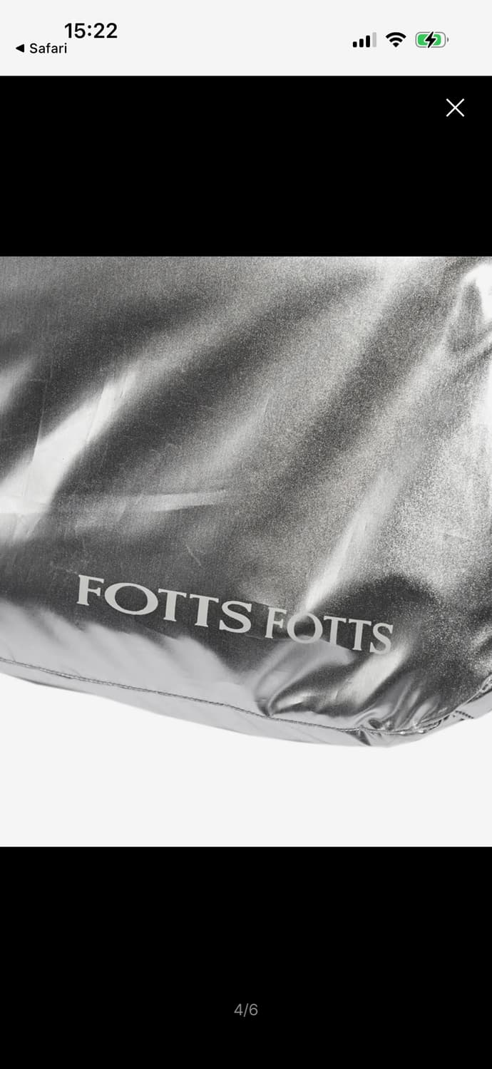 포츠포츠 푸퍼백 빅 실버 상품이미지4