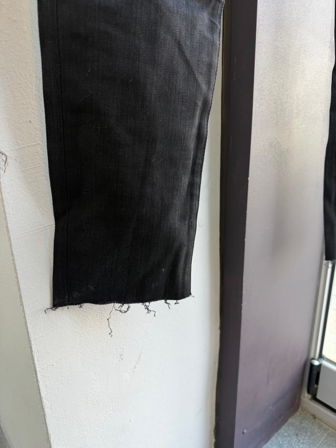 30~31/ 생로랑 15FW 에디슬리먼 밑단디스 블랙진 상품이미지4