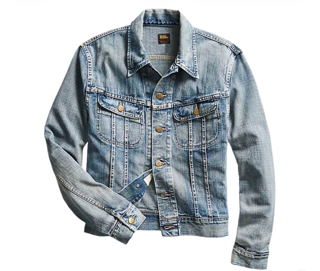 RRL 더블알엘 인디고 데님 자켓 릴랜드 워시 상품이미지2