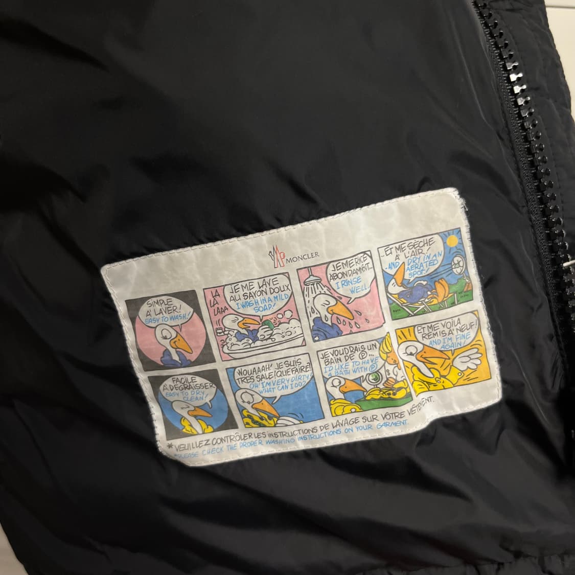 몽클레어 클루니 남성패딩 블랙 상품이미지7