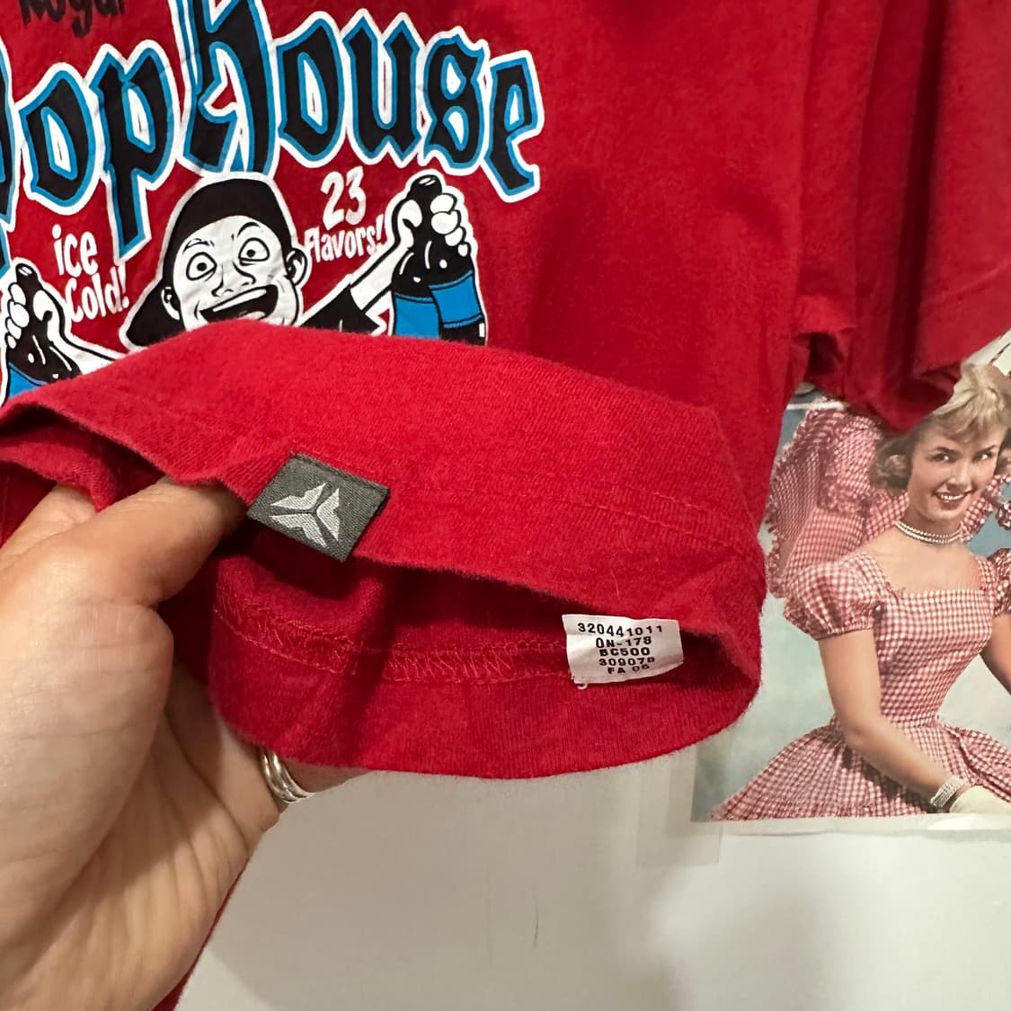올드네이비 빈티지 팝하우스 프린팅 티셔츠M 상품이미지5