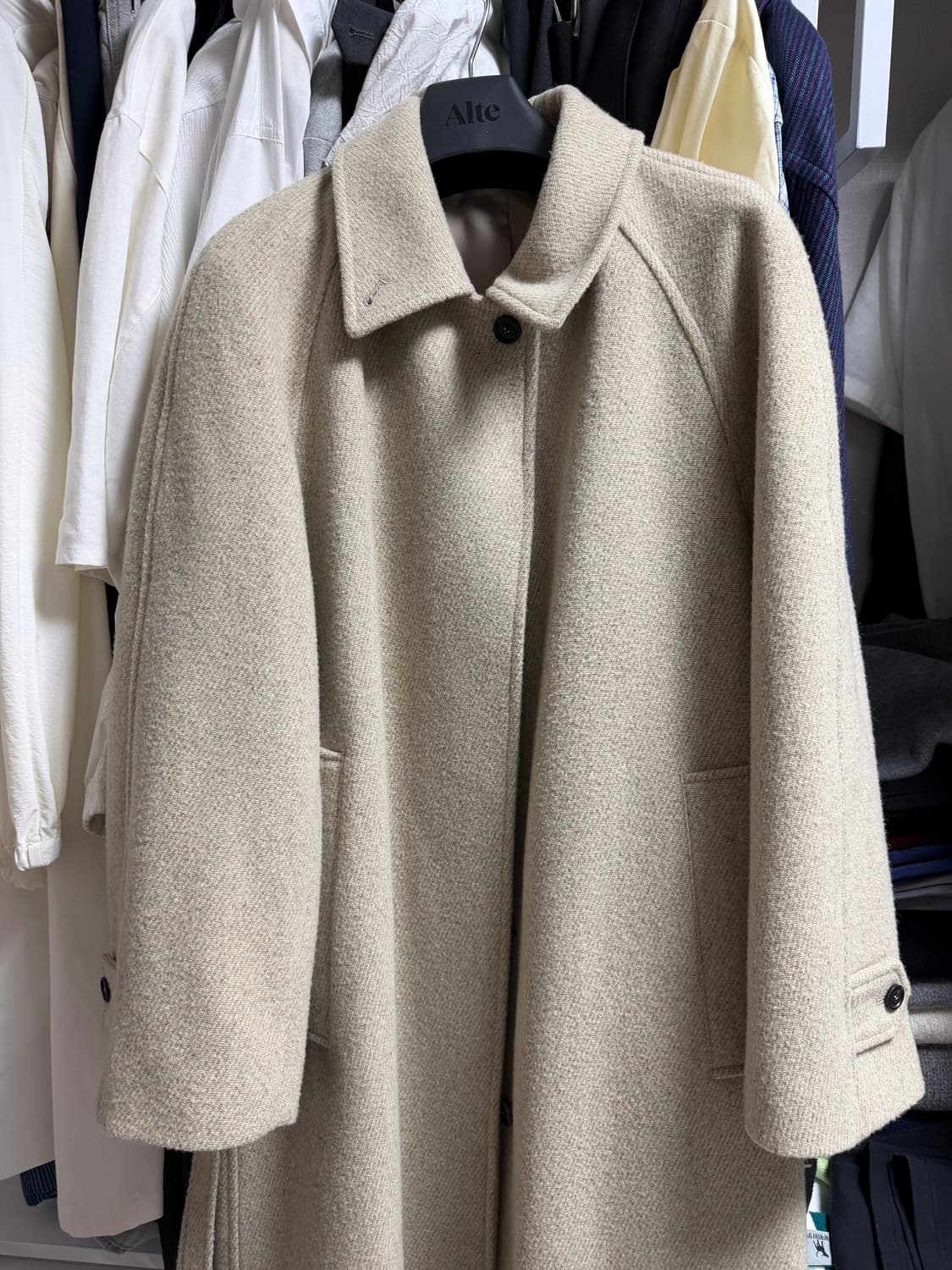 알테 소프트 롱 코트 SOFT LONG RAGLAN COAT _ OAT 상품이미지4