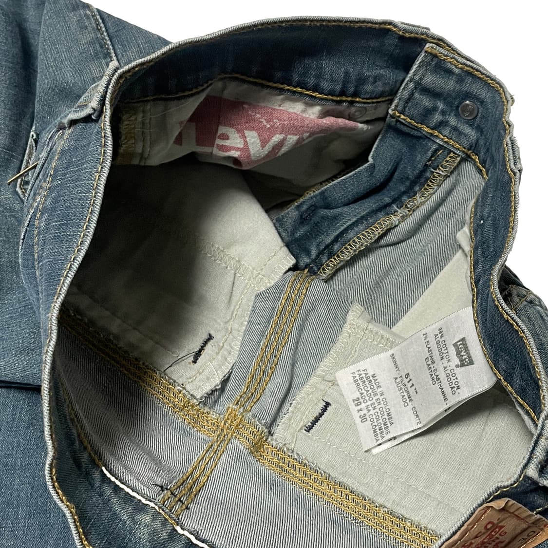 리바이스 511 백포켓 지퍼 청바지 상품이미지6