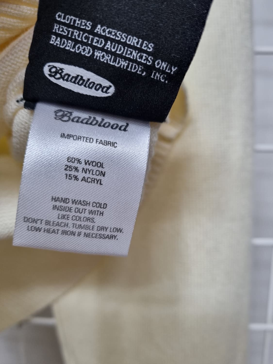 배드블러드 크롭 니트가디건 XS (봄) 상품이미지7