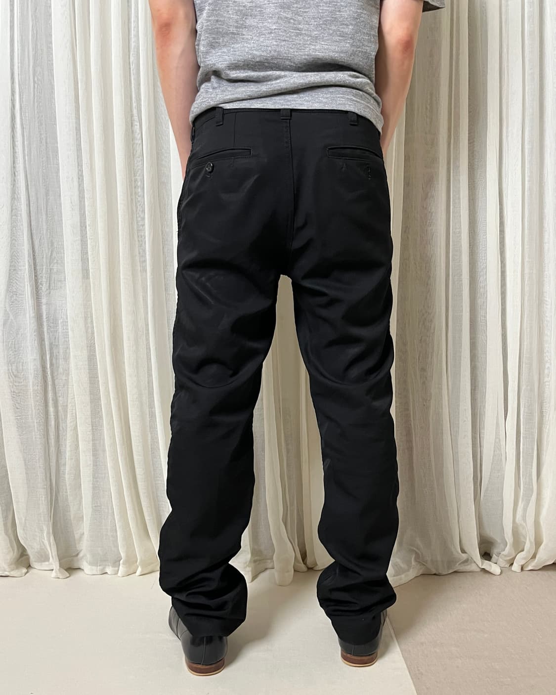 꼼데가르송 옴므 셔링 울 팬츠 comme des garcons homme 상품이미지2