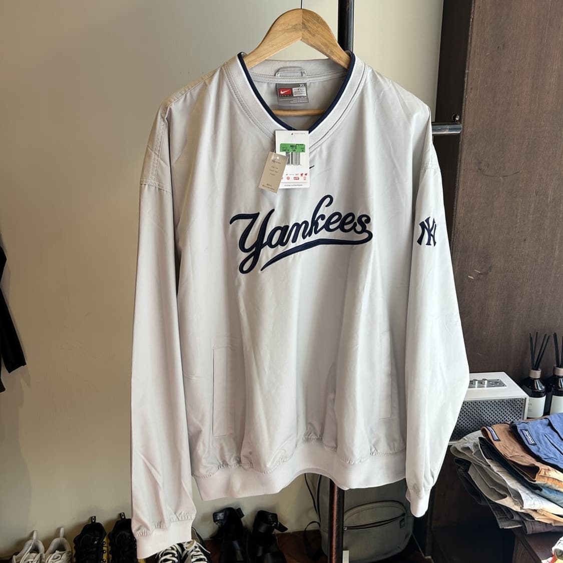 14870 - 나이키 뉴욕 양키스 바람막이 웜업 상품이미지2