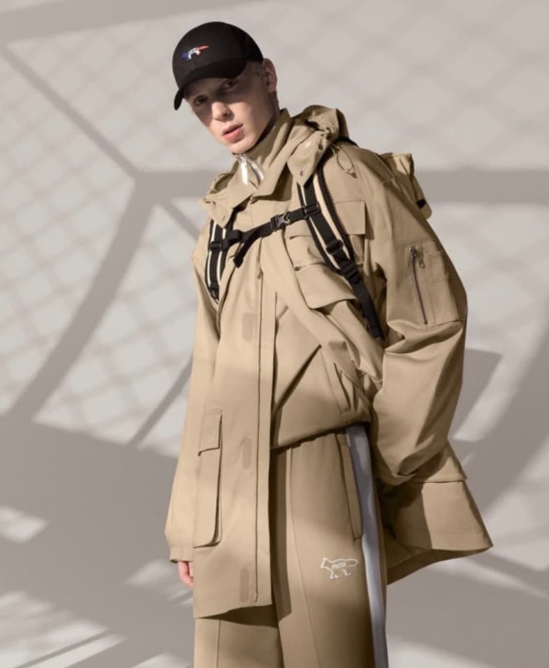 푸마x메종키츠네 롱 자켓 사이즈 105 상품이미지1