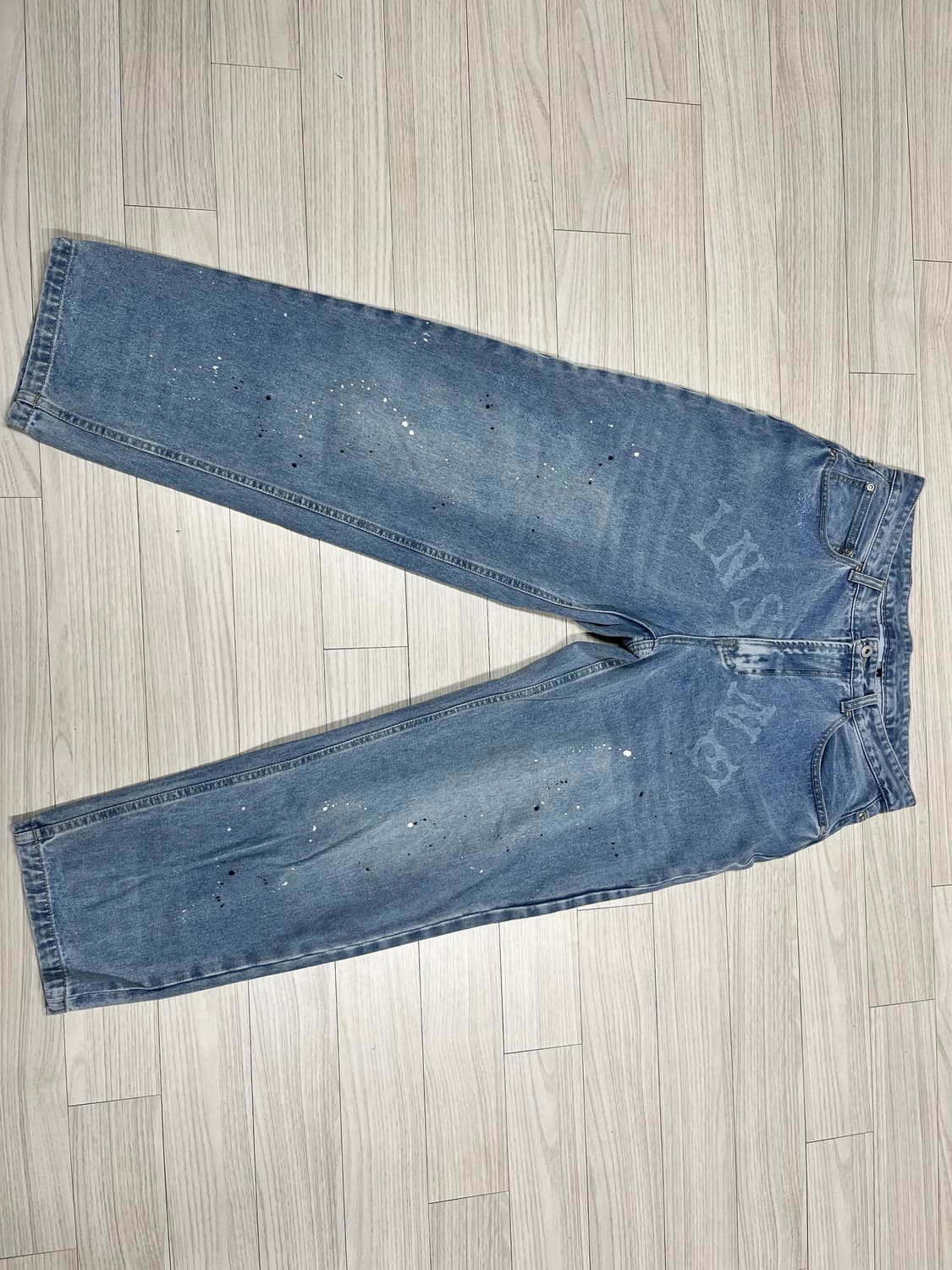 인세인개러지 페인트 진 라이트 인디고 2사이즈 상품이미지2