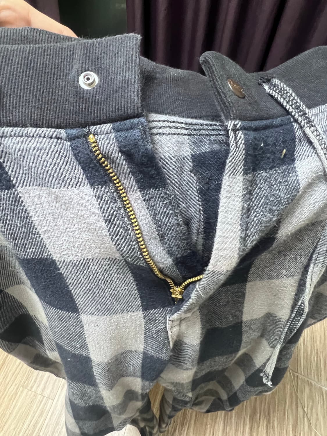 리 체크패턴 팬츠 상품이미지3