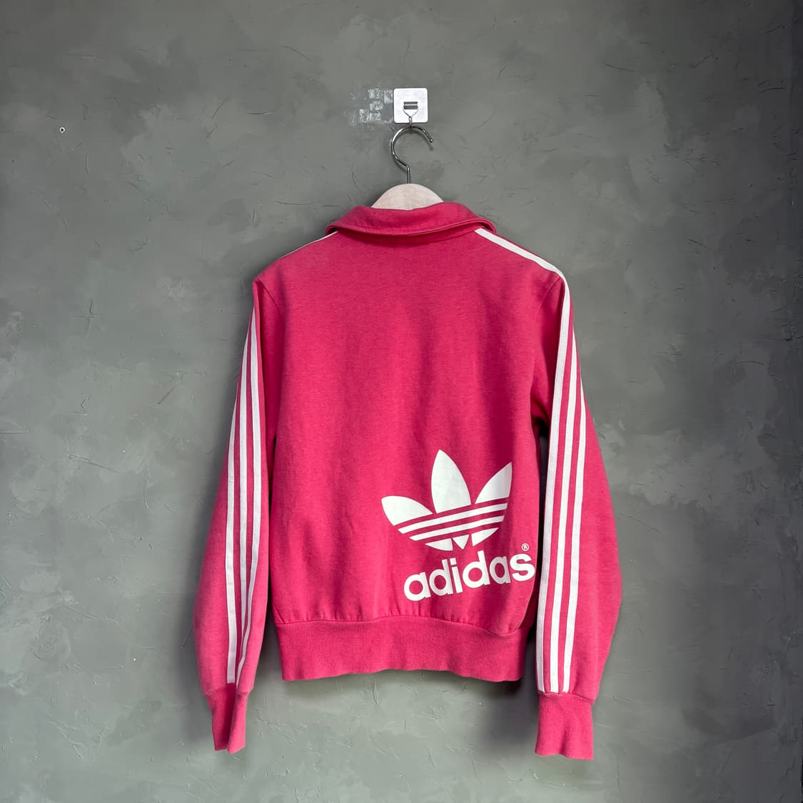 아디다스 파이어버드 백로고 스웻 져지 트랙탑 핑크 상품이미지4