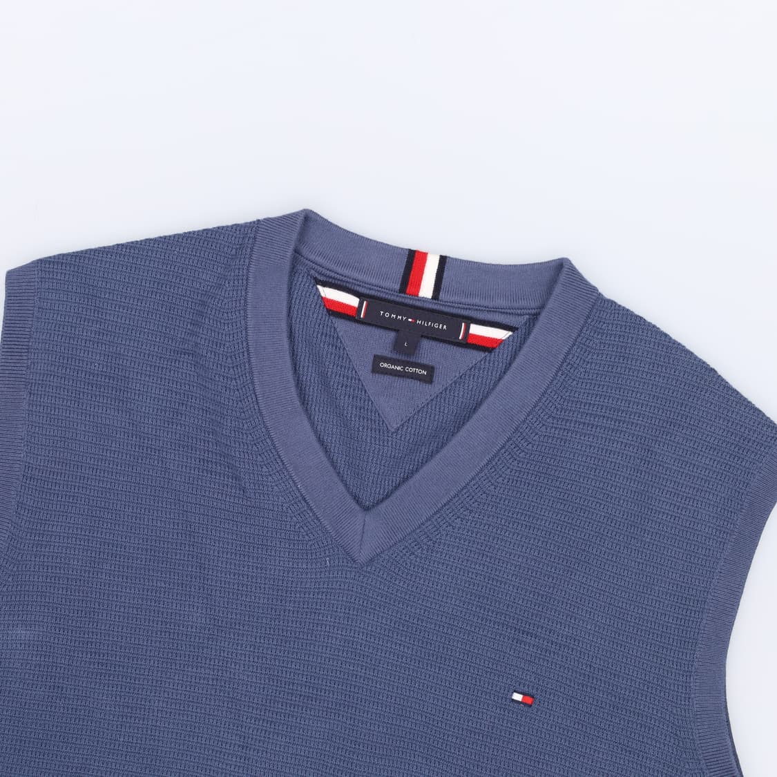 [L] 타미힐피거 오가닉코튼 니트조끼 1229H2 상품이미지3