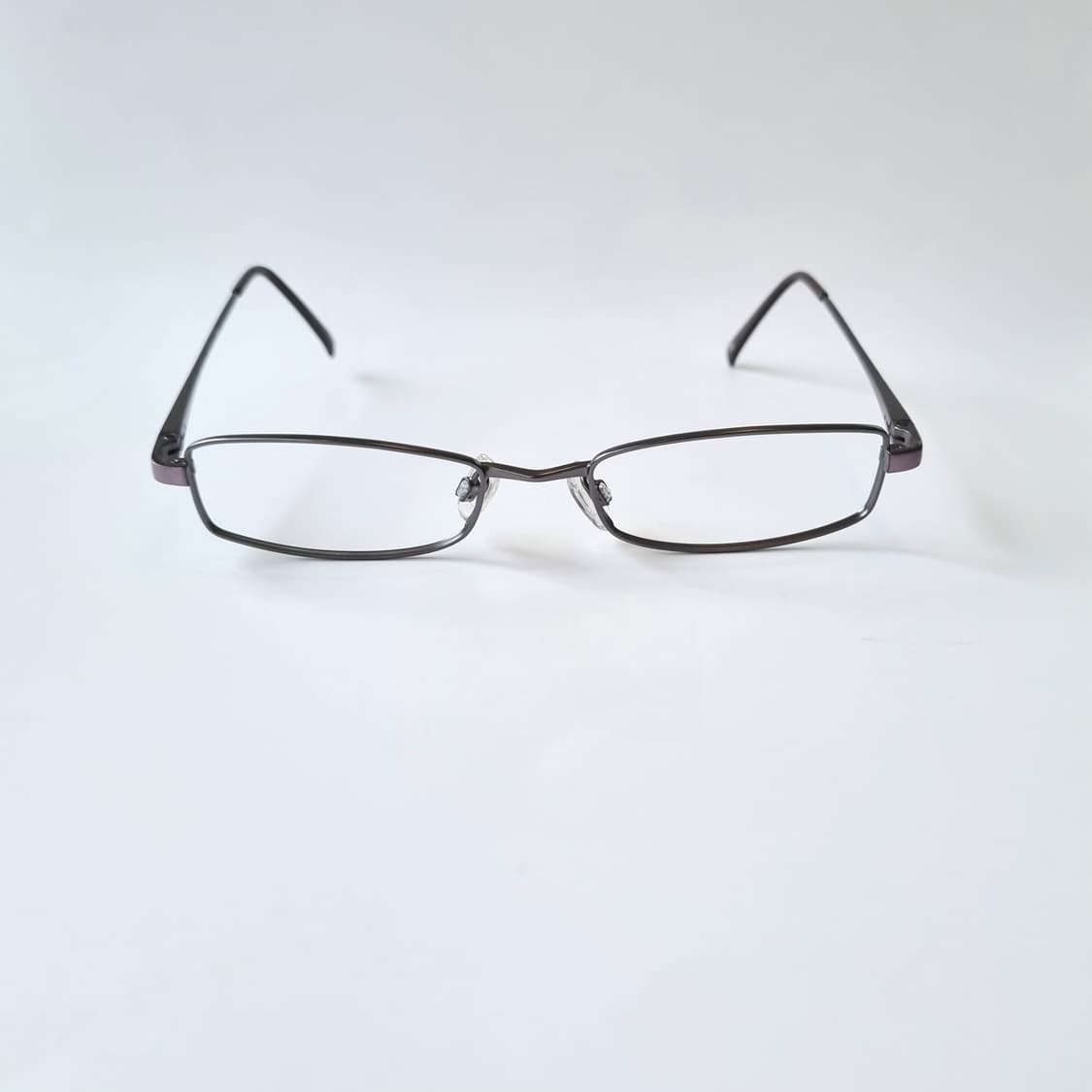 진열상품 긱시크 건메탈그레이 퍼플투톤 안경테 387 상품이미지2