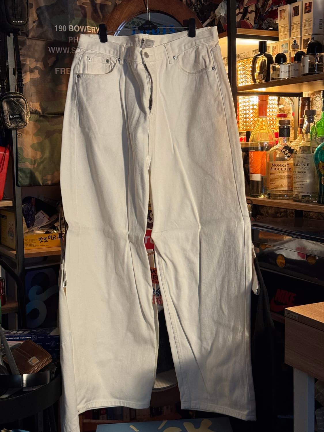 [Xl] 굿라이프웍스 와이드 팬츠 화이트 상품이미지1