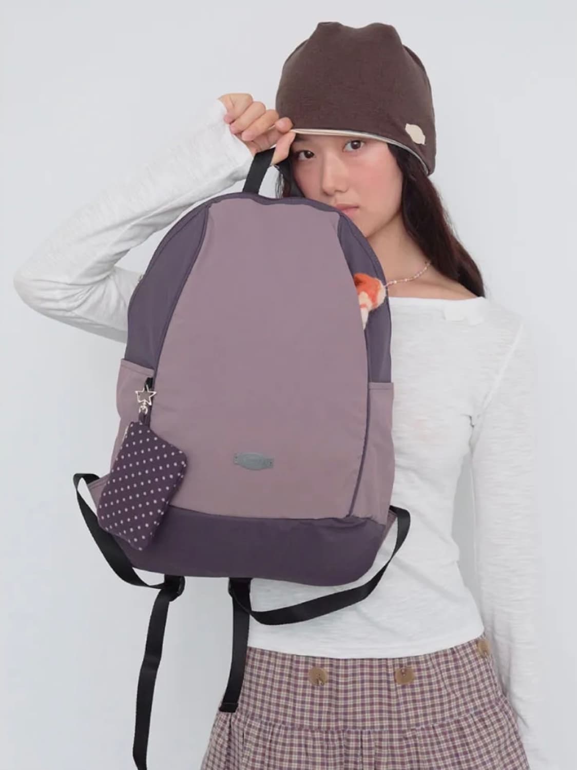 muwm 무음 백팩 퍼플 판매합니다! 상품이미지3