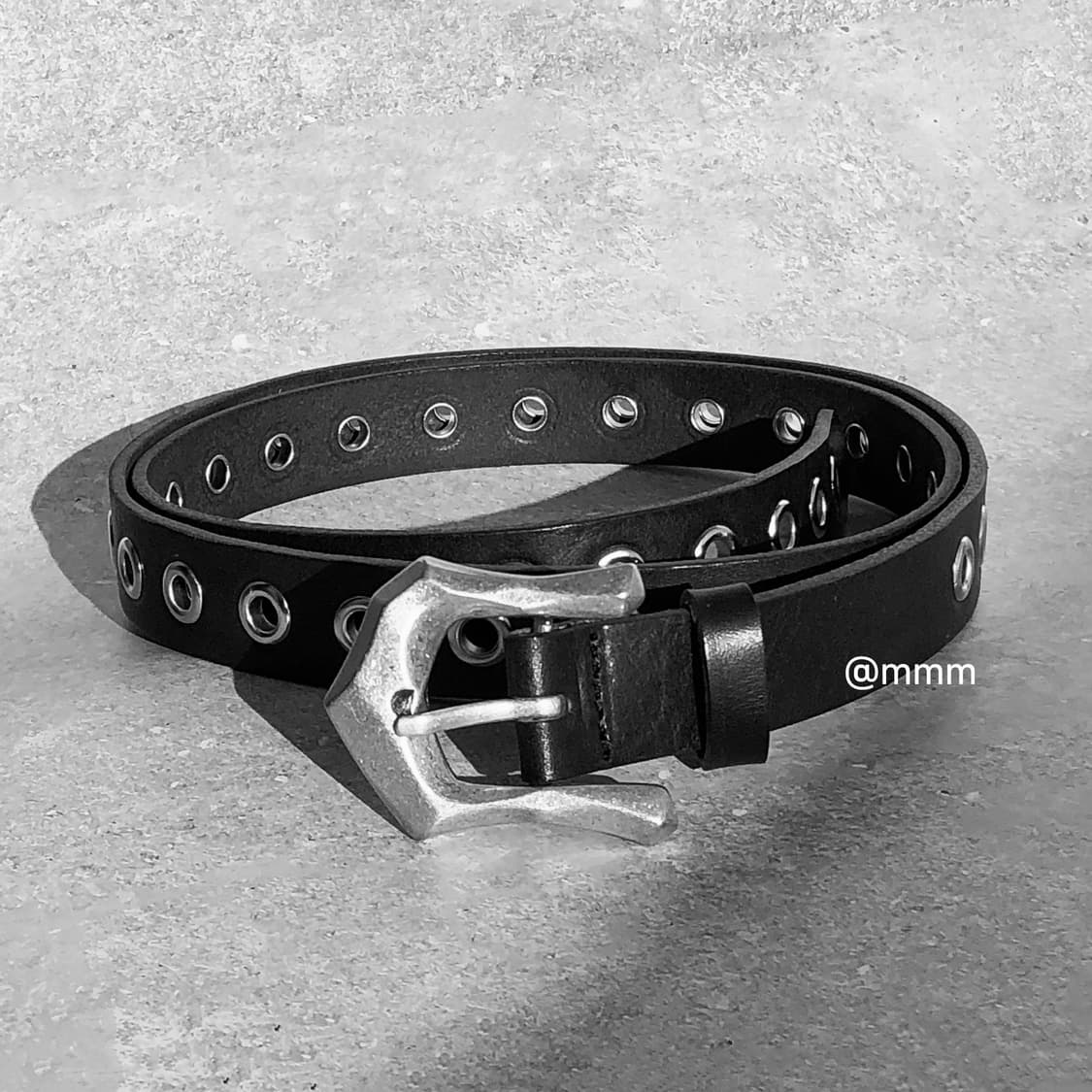 [Unisex] 아일렛 웨스턴 가죽 벨트 상품이미지10