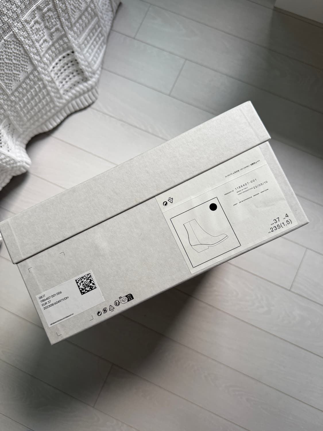 아르켓 레더 앵클 부츠 블랙 37  상품이미지6