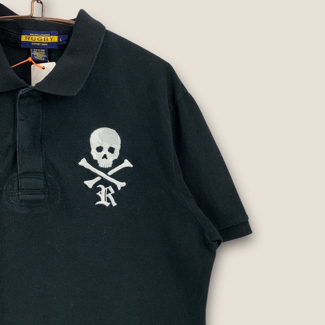 폴로 럭비라인 스컬로고 PK카라티 상품이미지4