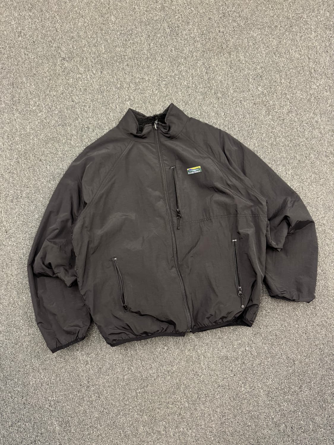 OS)프릭스 스토어 빈티지 리버시블 봄버 자켓 상품이미지3