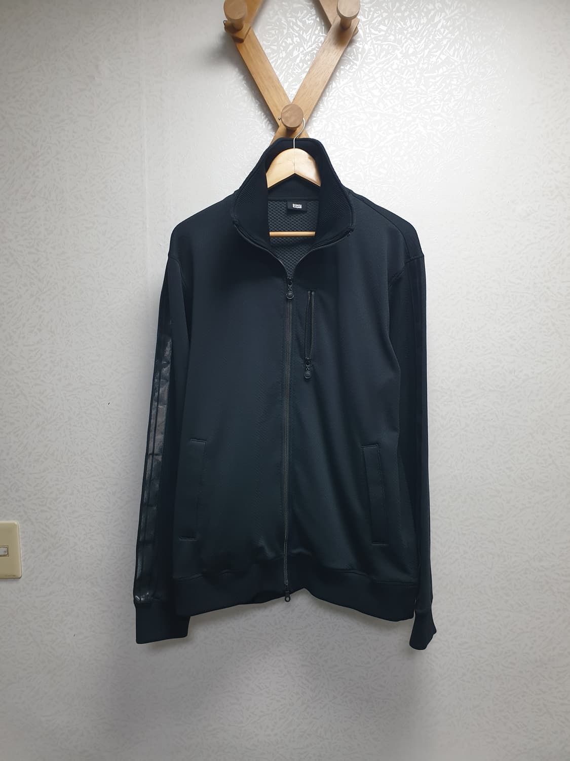 [xxl/110] 오니츠카타이거 실버타이거 트랙탑 블랙 상품이미지1