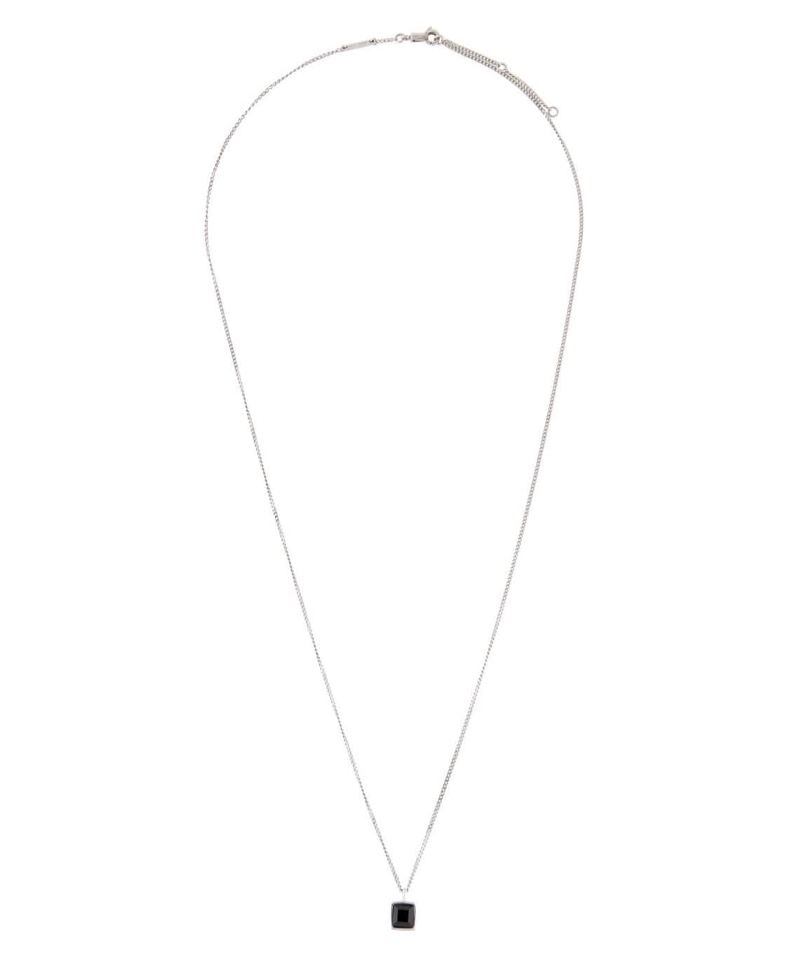 셀린느 남성 아이귀스 스털링 실버 오닉스 목걸이 상품이미지2