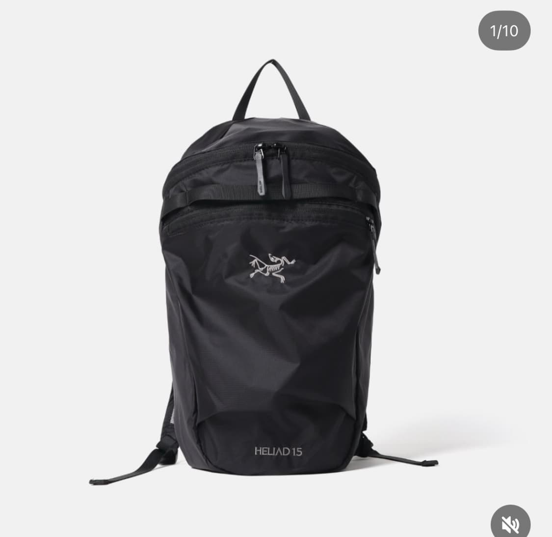 아크테릭스 헬리아드 15백팩 블랙 상품이미지1