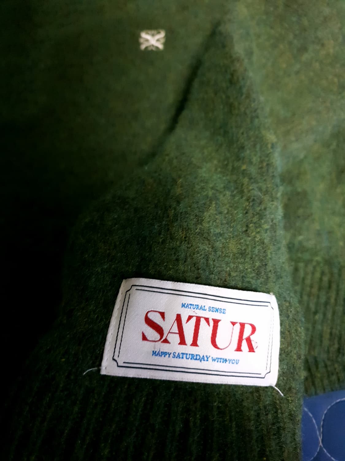 세터 우먼 언발란스 더블린 캐시미어블렌드 니트 올리브카키 (WS) 상품이미지5