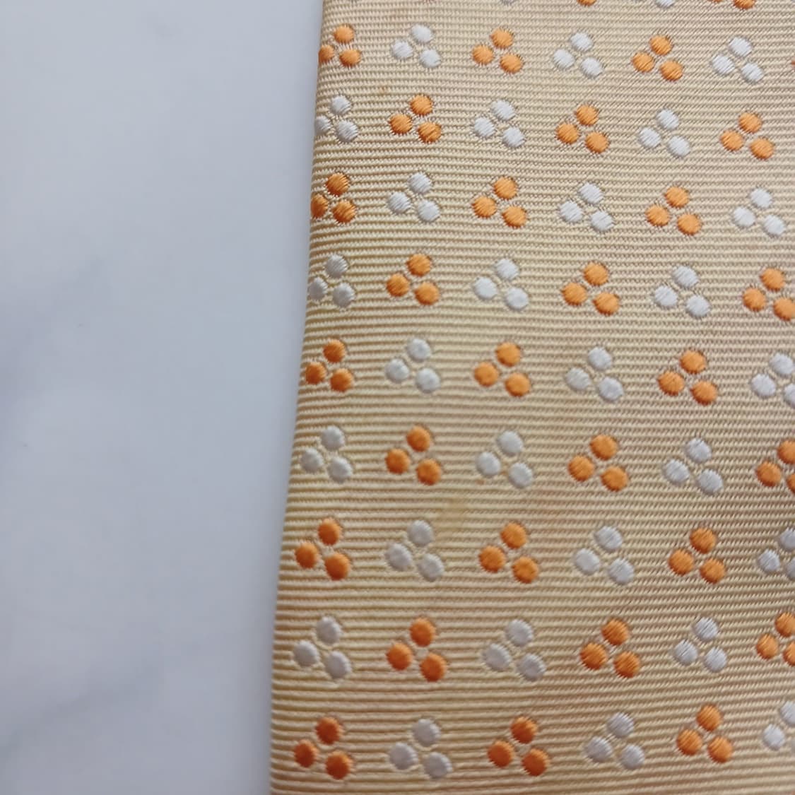 에르메네질도 제냐 실크 플라워 패턴 넥타이 9.1cm A등급 A18617 상품이미지8
