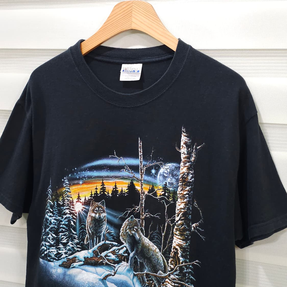 90s HANES 빈티지 반팔티- M 상품이미지2