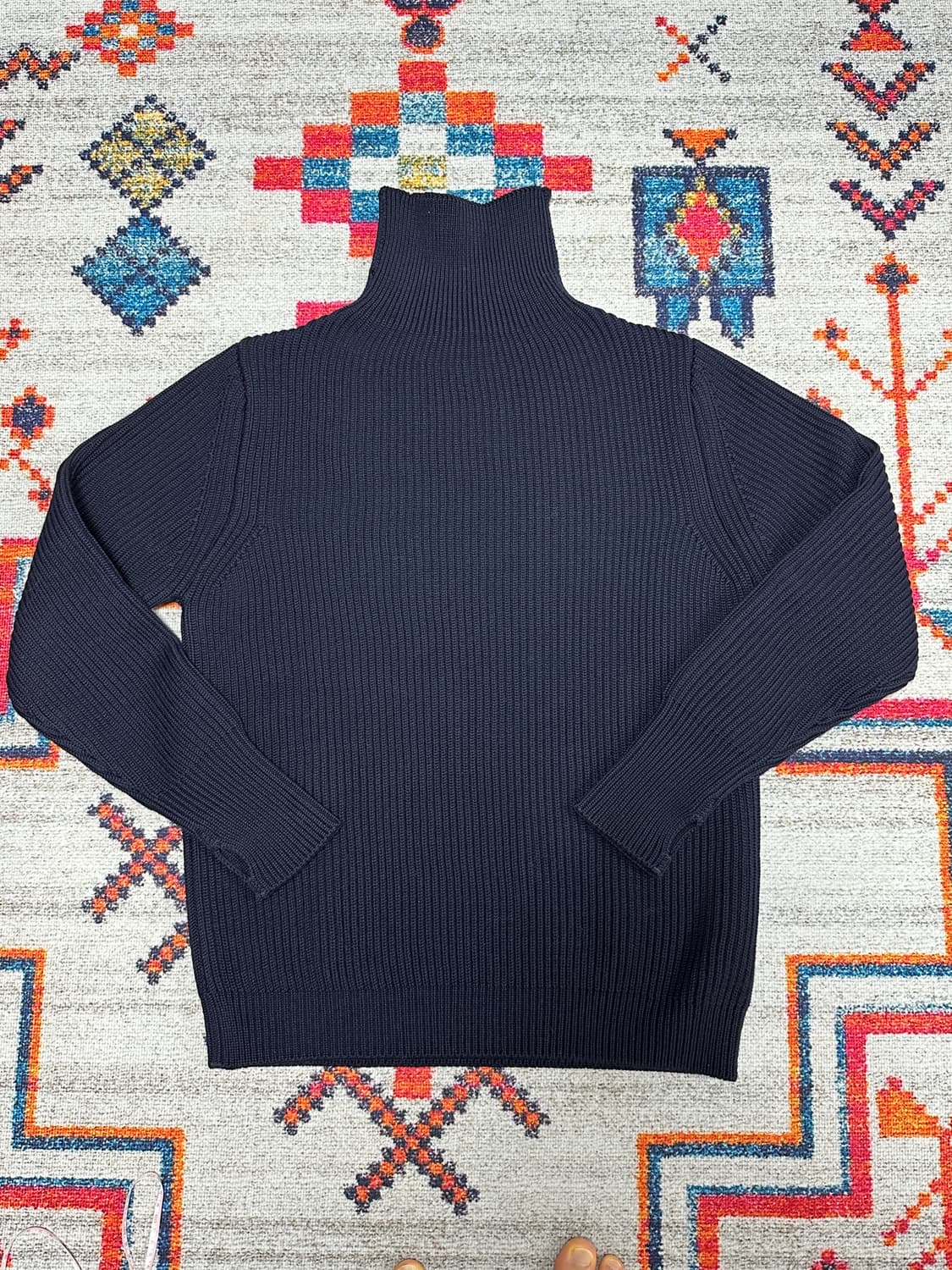 (새상품) 안데르센 안데르센 터틀넥 네이비 M 상품이미지1