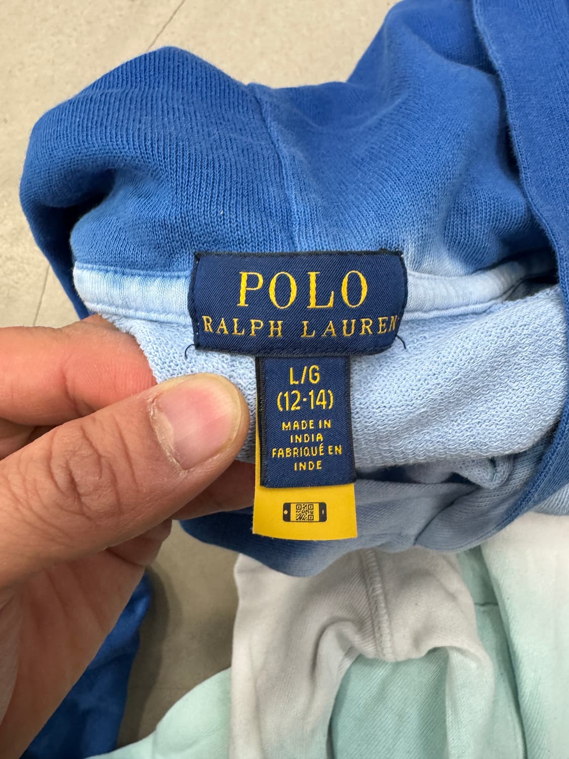 폴로 타이다이 후드티 상품이미지6