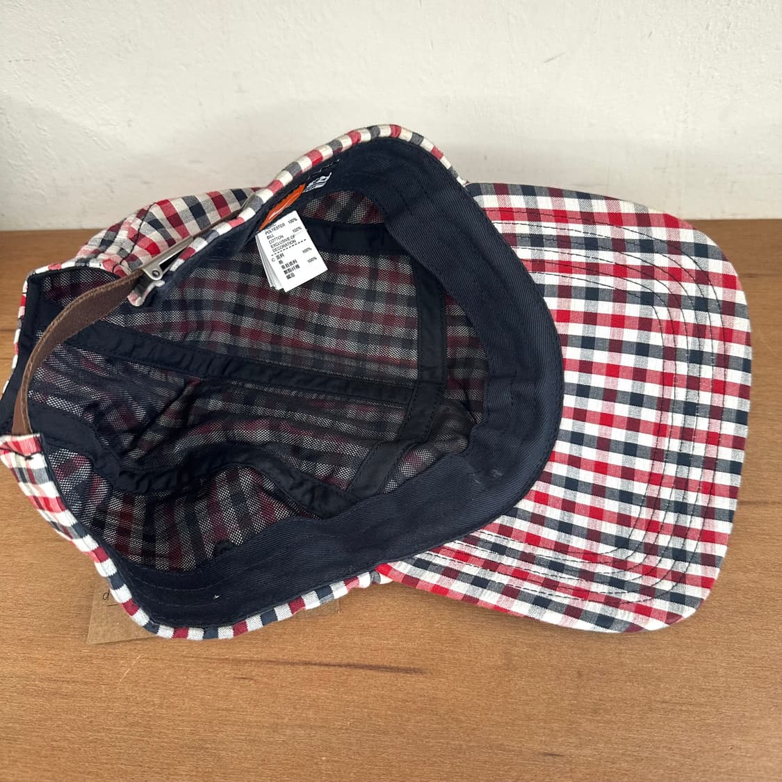 나이키 시어서커 깅엄체크 캡 상품이미지8