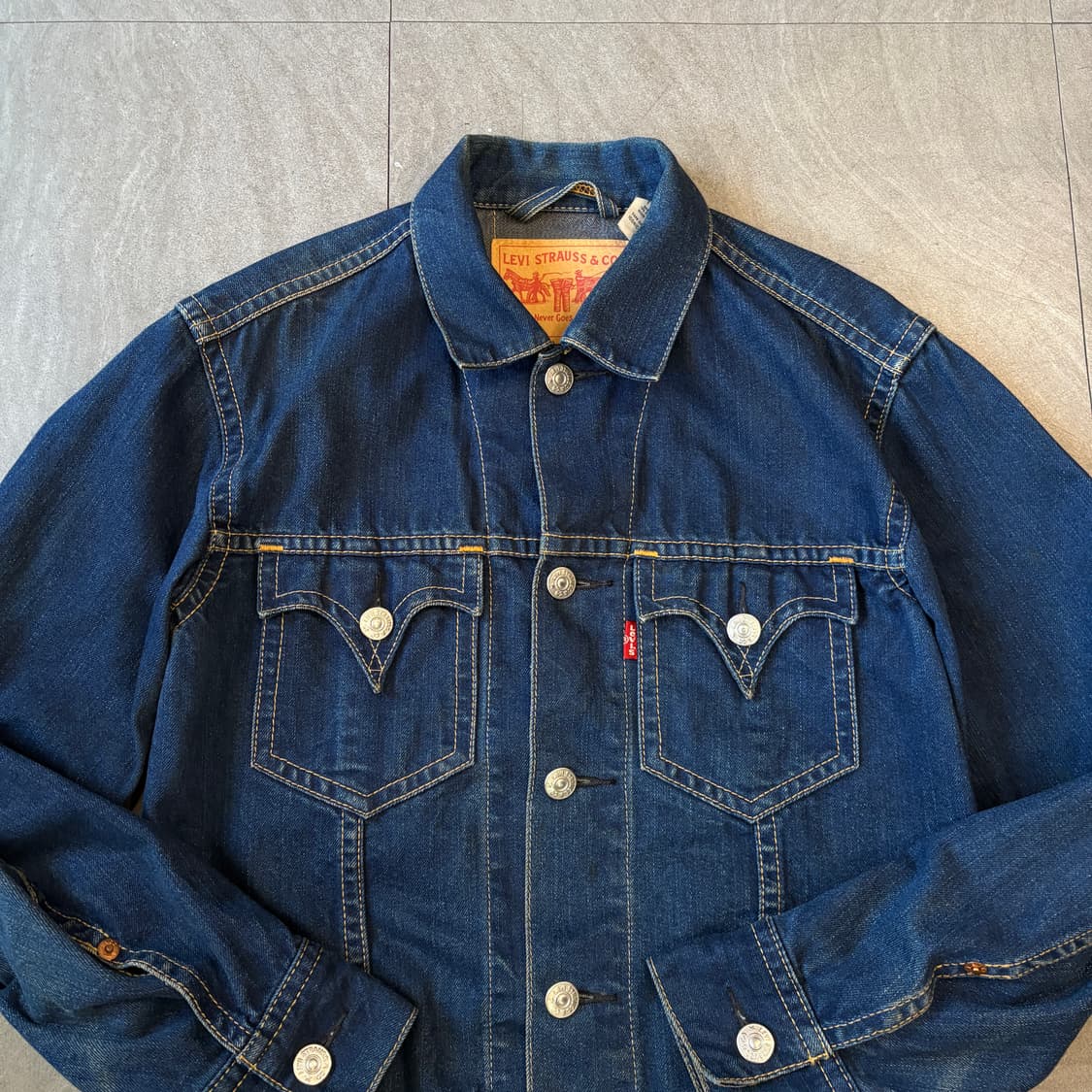리바이스 정품 데님 타입 1 자켓 상품이미지3