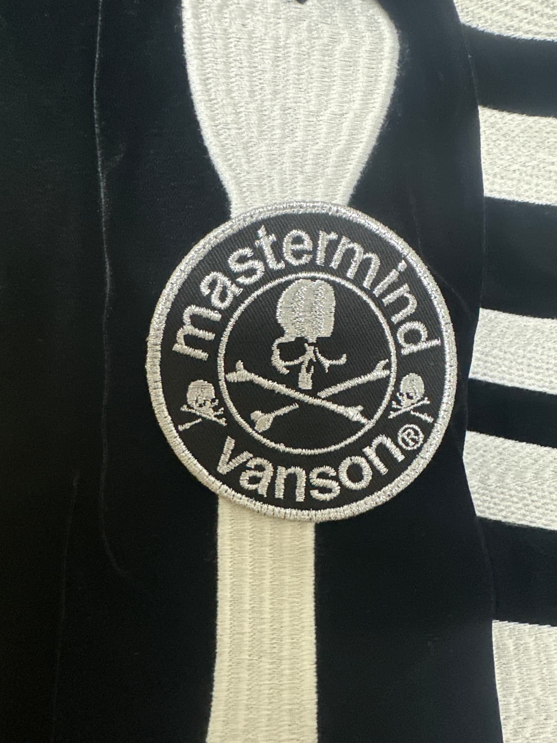 마스터마인드 X 밴스 블루종 블랙 25FW 상품이미지4