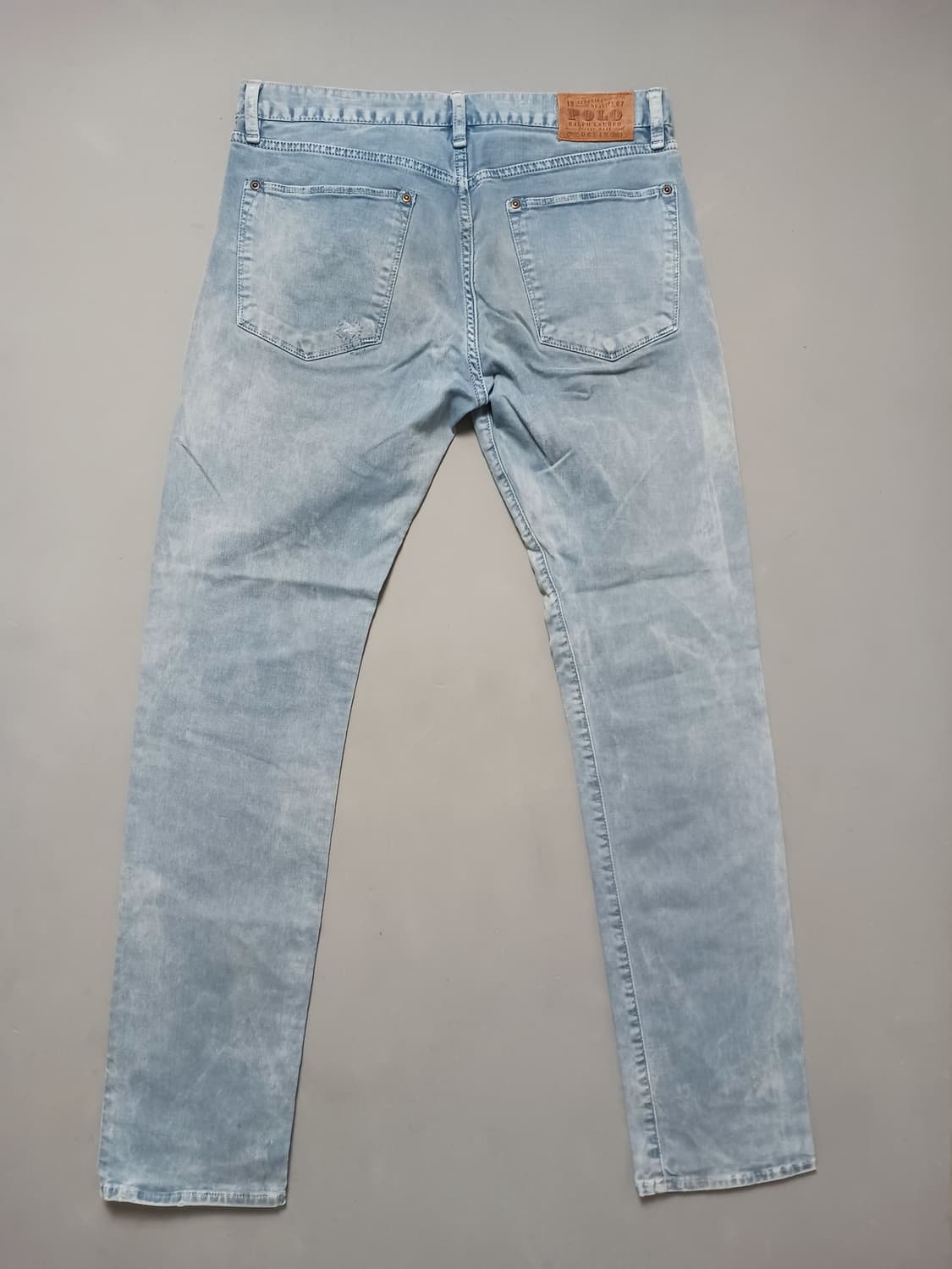 [32] 폴로 랄프로렌 스톤워싱 스티치덧댐 스트레이트진 청바지 상품이미지7