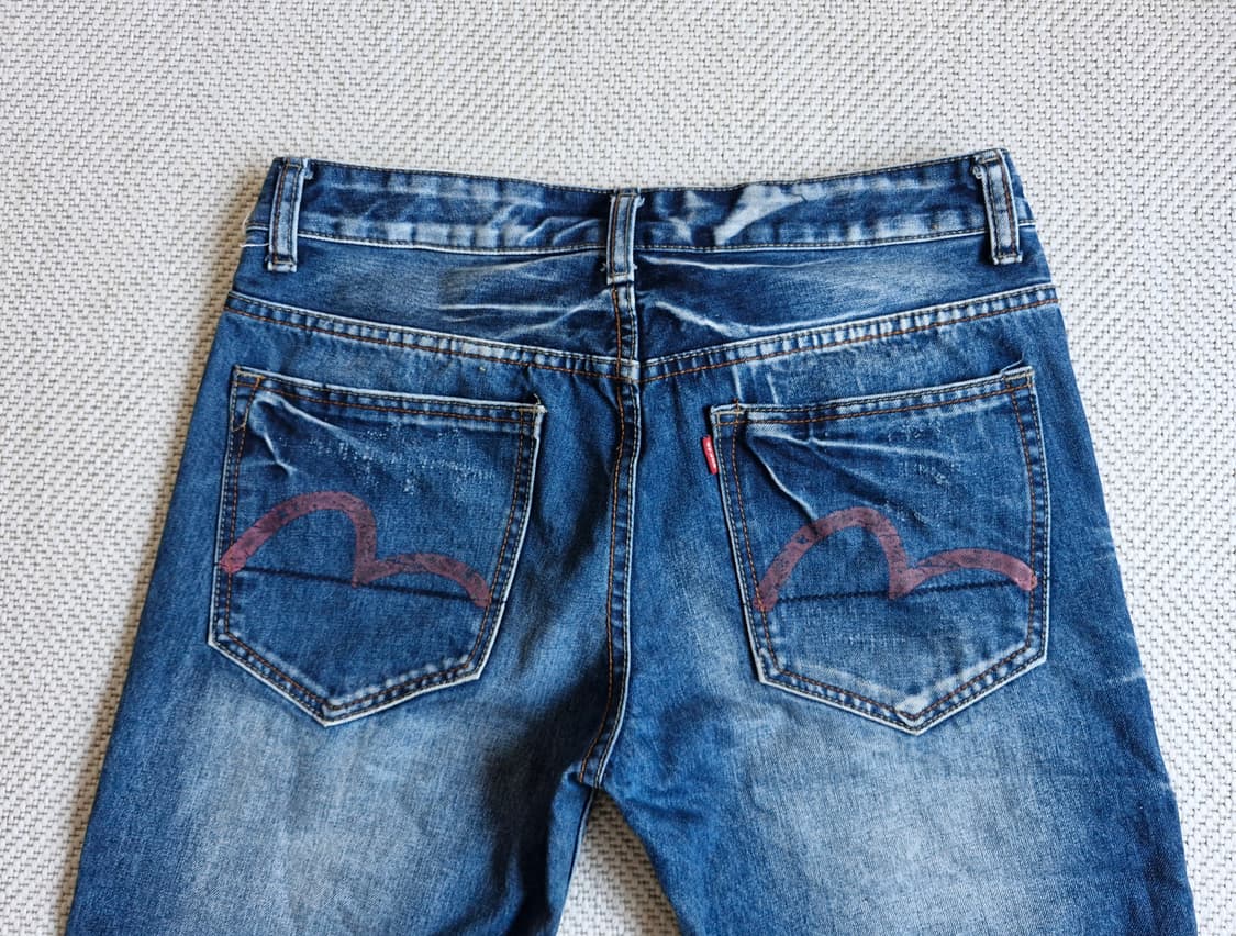 에비수 빈티지 워싱 데님팬츠 31 상품이미지10