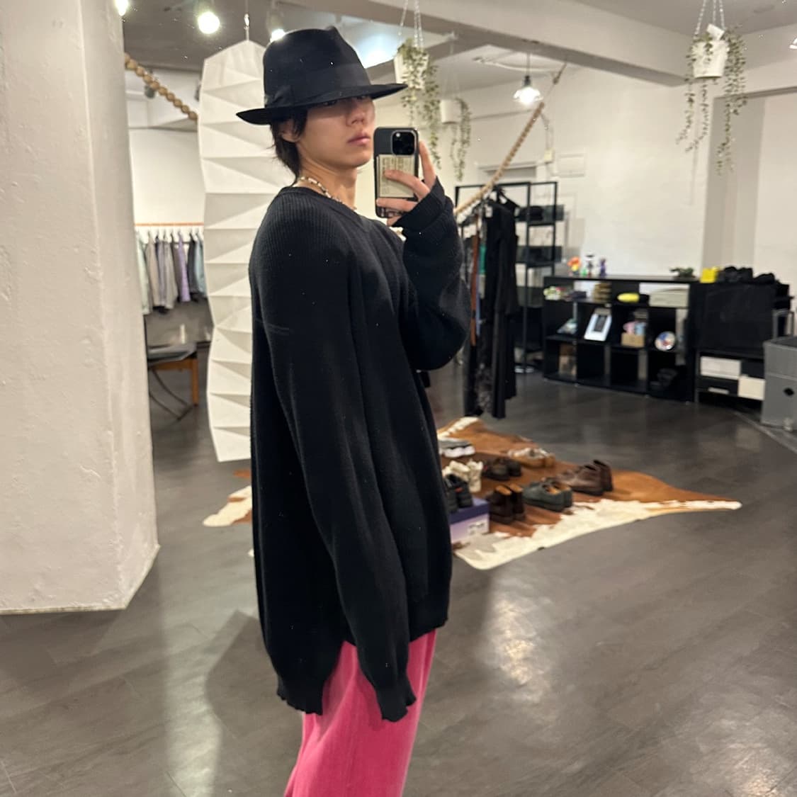 얀얀반에쉐 오버사이즈 니트 상품이미지4