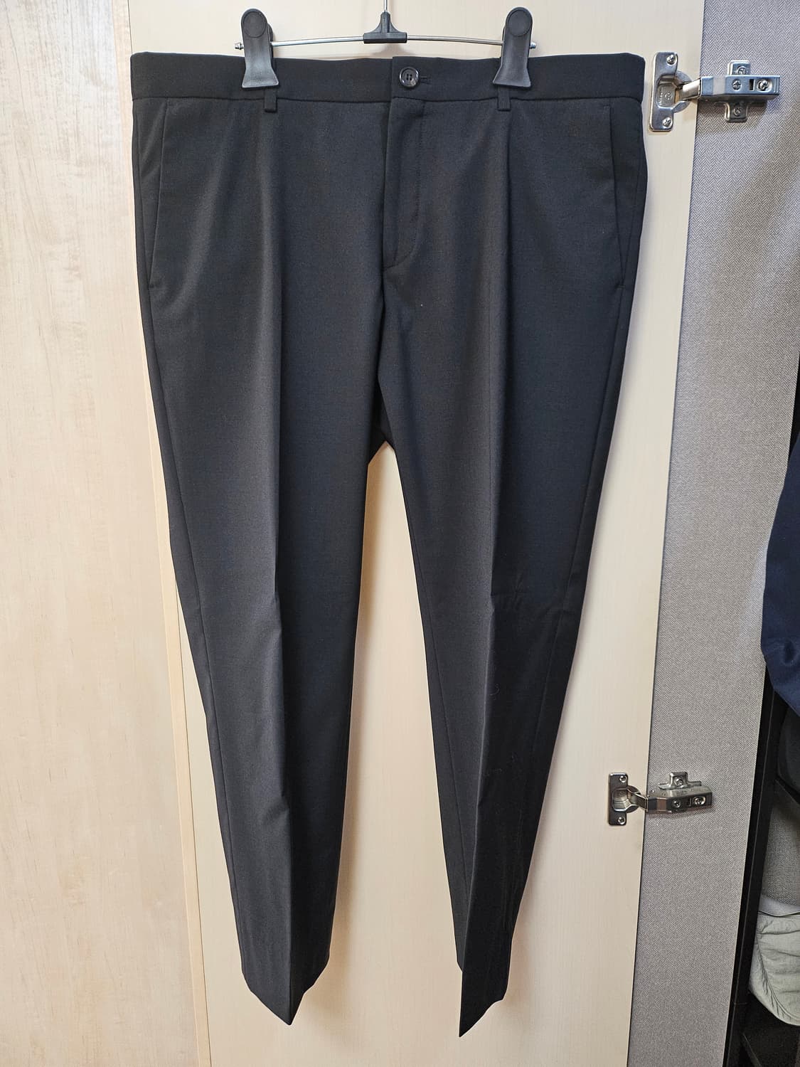 송지오 옴므 남성 블랙 슬랙스 50 상품이미지1