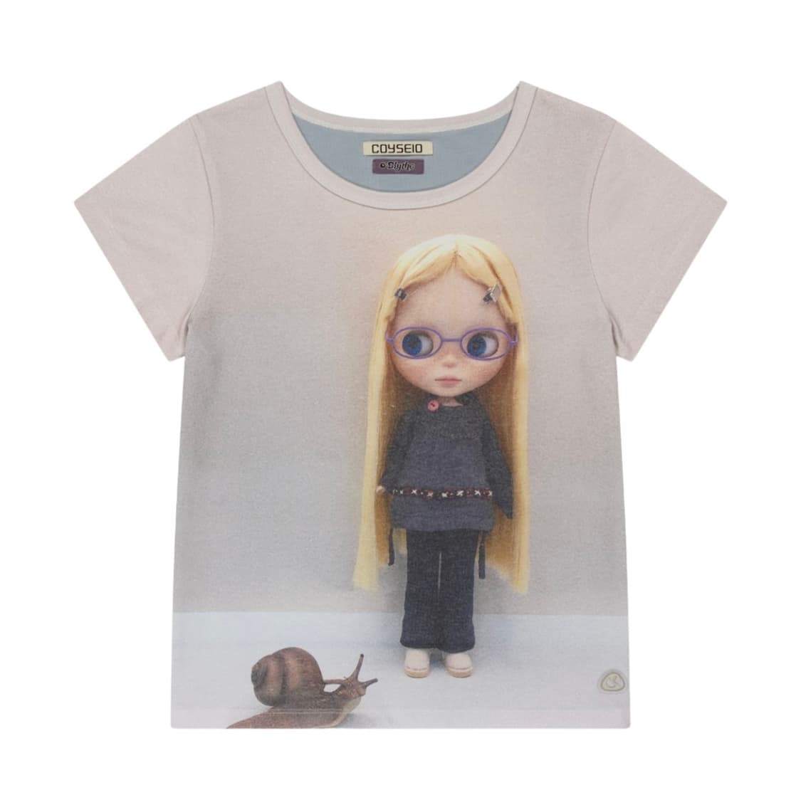 코이세이오 브라이스 그래픽 티셔츠 라이트 블루 상품이미지1