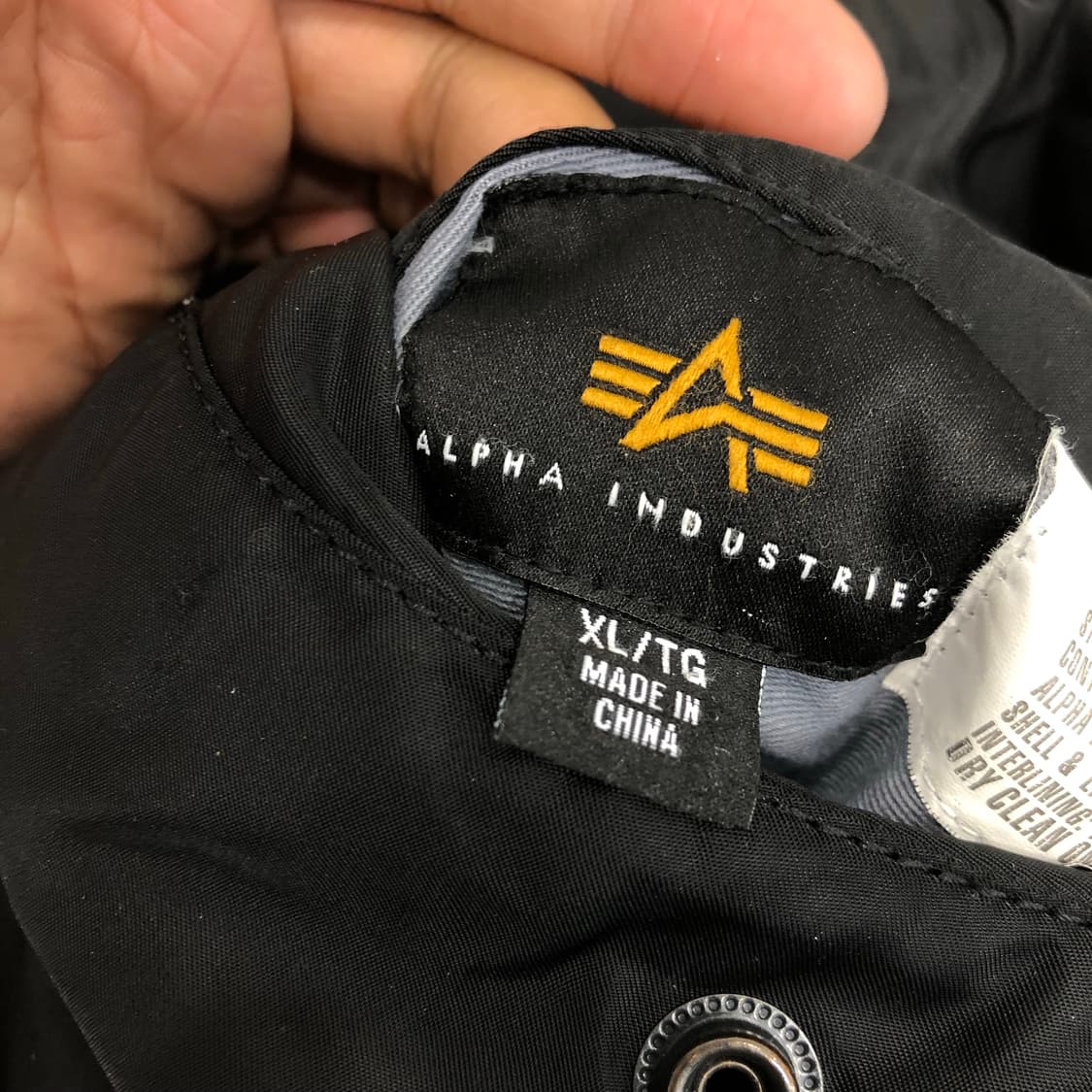 알파인더스트리 리버시블 봄버 나일론 플라이트 항공 점퍼 상품이미지9