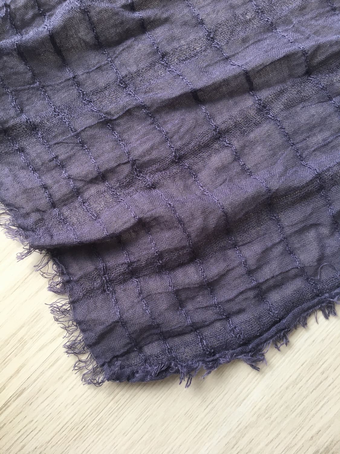 jpn빈티지 차콜퍼플 스카프 상품이미지2