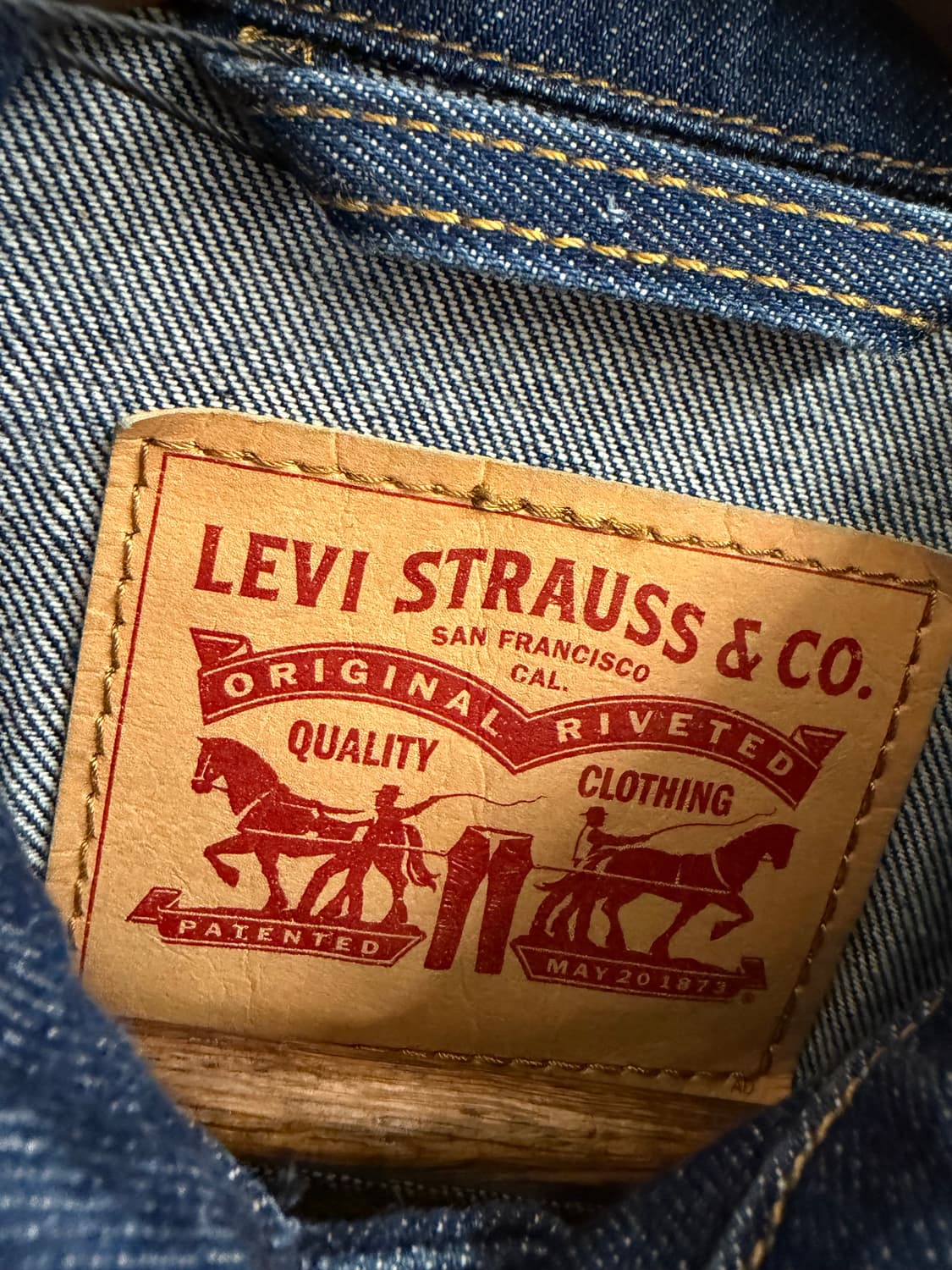 N180. 리바이스 청자켓 상품이미지2