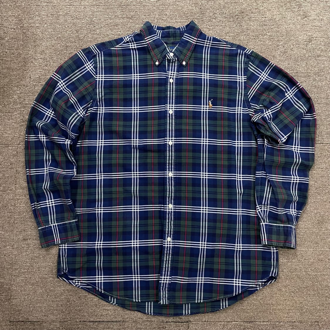 (XL) POLO 폴로 랄프로렌 체크 셔츠 클래식핏 상품이미지1