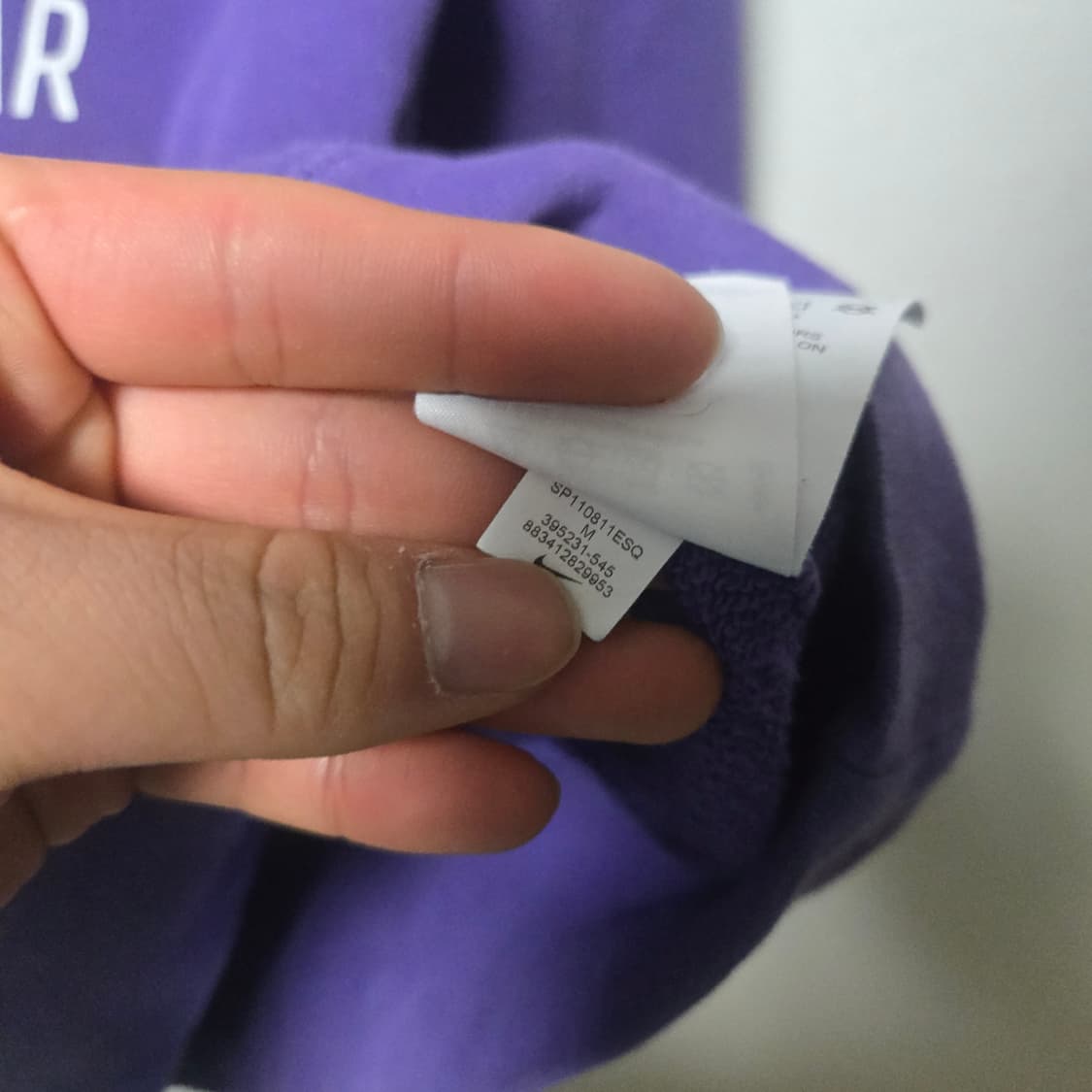 나이키 퍼플 후드티/ 남성 후드티/ 여성 후드티  상품이미지4