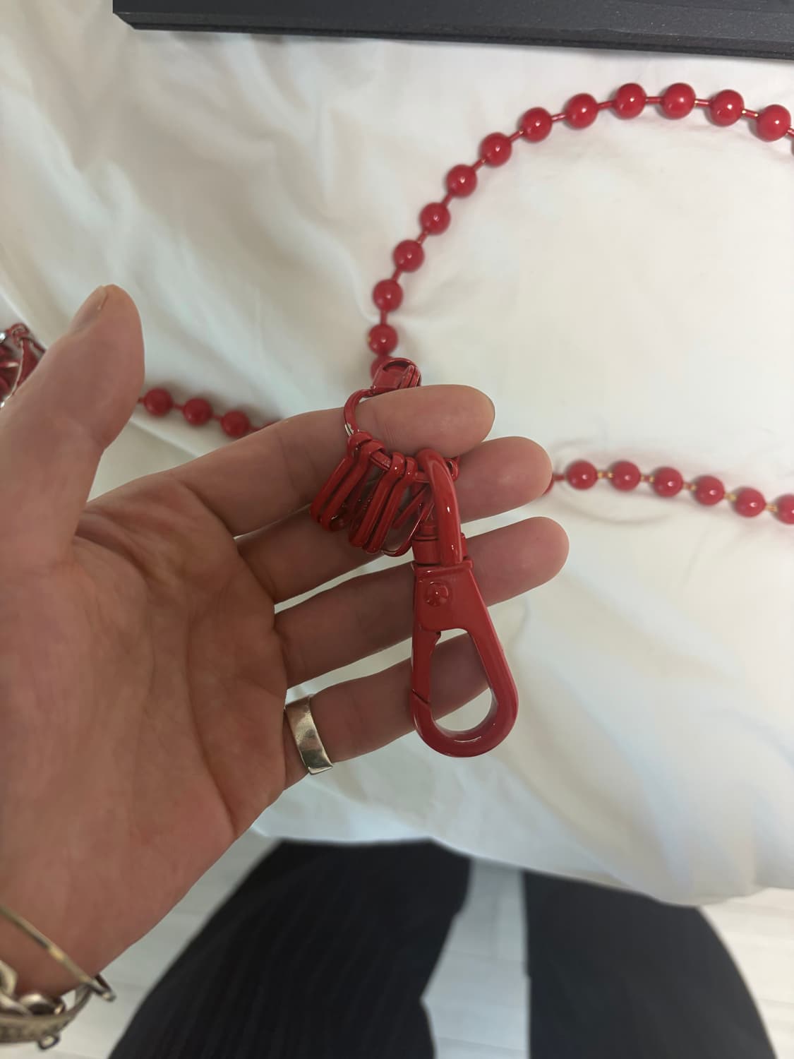 케피탈 볼 월렛 체인 레드 상품이미지3