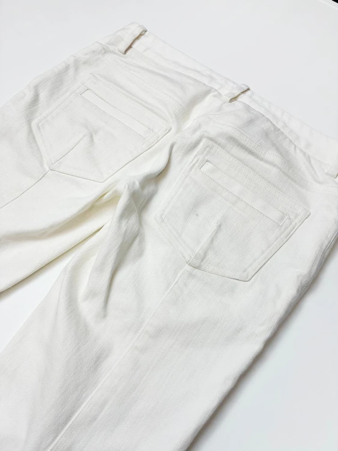 발망 BALMAIN 바이커 백 데님 팬츠 PN4914 상품이미지6