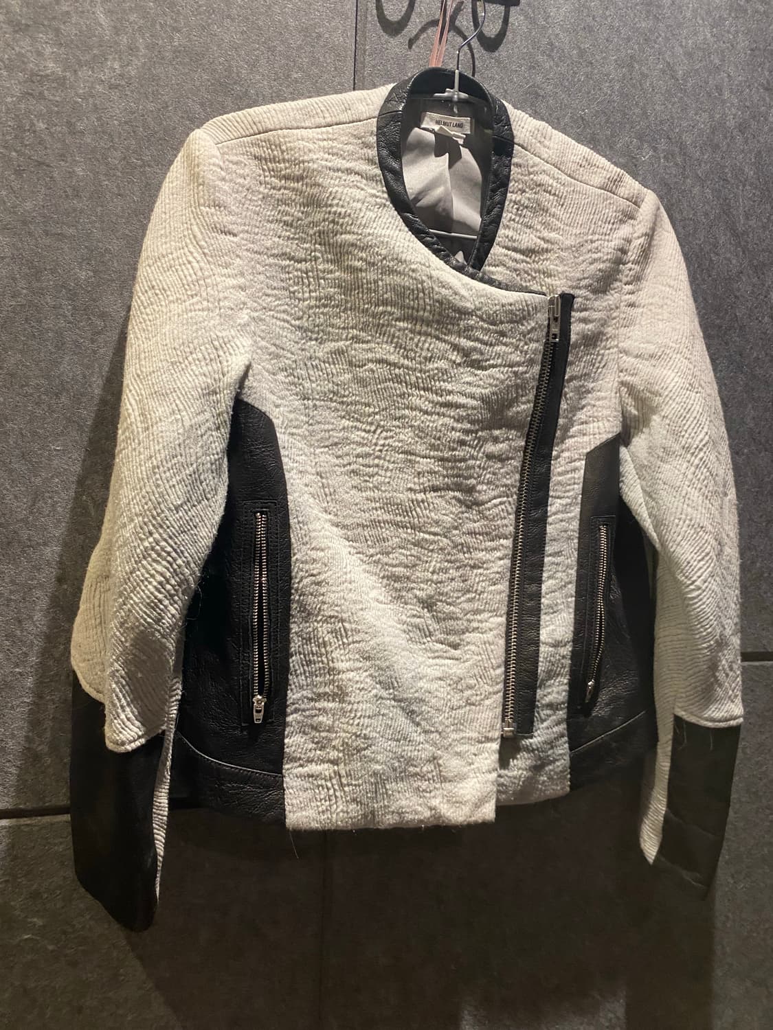 Helmut lang lamb skin leather jacket 2 상품이미지3